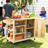 Camping CartGrill CartOutdoor Bar Cart 40602197
