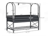 Garden Bed Galvanized Planter 90837611