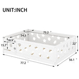 Full Size Floor Bed with Slats, Solid Wood Bedframe with Heightened Safety Guardrails and Door, for W1820P240543