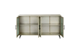 TV Stand 65 Inch TV, Wood TV Stand with Storage Cabinet & Adjustable Shelves, Media TV Console W1445139547