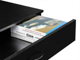 Modern Simple 4-Drawer Dresser Black 67789972