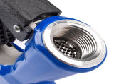 High Flow DC Fuel Pump 12 Volt with Automatic Nozzle for Gasoline Kerosene-Blue 66100519