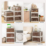 3-Pack Stackable Storage Bins 23.5 " x 16.5 " x 13.5 " 97660962