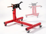 1500 lbs Engine Stand, Foldable, Red Engine Repair Tool 70834195