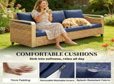 Rattan Wicker Sofa 73331039