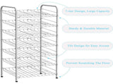 7-Tier Can Organizer Rack Dispenser for Pantry, Silver 89590635