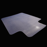 2PCS 90 x 120 x 0.2cm PVC Home-use Protective Mat for Floor Chair Transparent 53021338