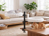 Indoor Cat Desk Bed, Cat Hammock with 2 Removable Beds & 2 Hanging Balls for Desk & Window, Holds Up 70267860