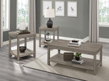 Transitional 3pc Table Set Occasional Tables Living Room Furniture 1x Coffee Table And 2x End Tables B011P146560