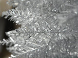 6-foot silver Christmas tree with bracket 07625366