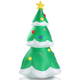 ZNTS 6.9 FT Lighted Christmas Inflatable Decoration, Inflatable Christmas Tree, Blow Up Yard Decorations 56140561