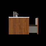 BB0436Y301, Integrated white ceramic basin, drain assembly NOT included W1865P152259