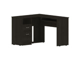 Raleigh L-Shaped Desk, Two Drawers, One Shelf, CPU Storage B128P148969