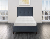 10-inch Twin Size Bed Mattress Gel-Infused Memory Foam Mattress, Firm, White, Mattress in a Box B011P248237