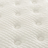 Premium 16 in. Cal-King Size Pocket Coil Hybrid Mattress, Ultra Plush Gel Memory Foam Mattress for B011P216696