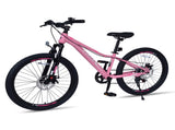 24 Inch 6-Speed Mountain Bike for Kids Boys and Girls W1019P326442
