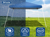 2.4 x 2.4m Portable Home Use Waterproof Folding Tent Blue 15855480