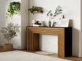 47in Modern Wood Console Table , Entryway Table, Sofa Table - Rustic & Contemporary Design W3123P333722
