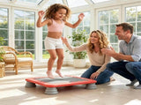 25.5 Inch Kids Mini Trampoline with Non-Slip EVA Jumping Surface, Rounded Edge PU Foam Foot Pads 66318880