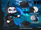 6Ft Halloween Inflatable Ghost Decor - Built-In Blower for Easy Installation, Shinning Module Lights 81686860