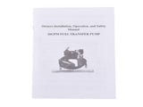 Fuel Transfer Pump 20 GPM 12 V DC Pump Heavy Duty Transfer Pump for Gas Diesel 51641224