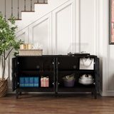 60.5" Mid Century Modern Sideboard Buffet with Storage, TV Media Console Table, Storage W1801P268982