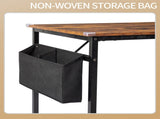 Rotten wood color SG016FD P2 particleboard iron pipe 120cm cut-off computer desk with non-woven 34836334