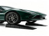 2-Piece Low Profile Car Ramp Set, 8&deg Low Entry Lift Ramps with 2.5" Lift Height, 22000 Lbs GVW 08243673