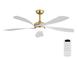(Same as W934P444016) 52" Ceiling Fan with Light ,Remote Control, Adjustable Dimmable Lighting & W934P501772
