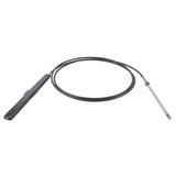 Back Mount Rack & Pinion Single Cable SSC134 Series 18 Foot Fit for SeaStar Helm and Bezel Kits 59671312