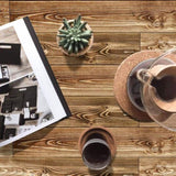 40 Pcs Wood Grain Peel And Stick Floor stickers Non-Slip Self-Adhesive Floor Stickers, Waterproof 10905611