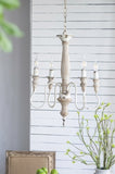 ZNTS 4 - Light Wood Chandelier, Hanging Light Fixture with Adjustable Chain for Kitchen Dining Room Foyer W2078138921