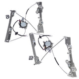 2Pcs Front Power Window Regulators with Motor Fits for INFINITI G35 Coupe 3.5L V6 2003-2007 04726855