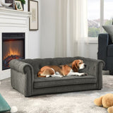 Elegant Rectangle Pet Bed for Medium and Large Dogs, Durable Elevated Dog Sofa Bed, Comfortable Dog W487P189544