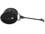 Peat Moss Spreader 36inch,Compost Spreader Metal Mesh,2 in 1 ATV and T shaped Handle for planting W46555824