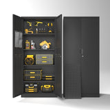 70 inches, modern kitchen storage cabinet, metal storage locker, which can be used in six layers. T3421P312335