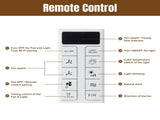52-Inch Smart Ceiling Fan With Light and Remote,3 ABS Blades,18W Dimmable LED,With W934P336570