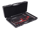 35 PCS Diesel Injector Seat Cutter Set and Manhole Cleaning Set 13 Seat Cutters 98661727