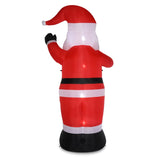 ZNTS 8ft with 4 String Lights Inflatable Garden Santa Claus Decoration 17564043