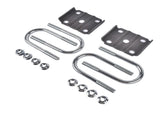 Trailer U-Bolt Kit & Leaf Spring Tie Plates Tieplate 3500 lbs Heavy Duty 49461780
