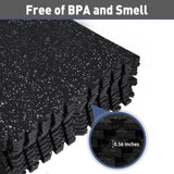 0.56 Inch EVA Foam Puzzle Exercise Mat - 12 Pieces for Home Gym, Shock-Absorbing Noise Reduction, T3772P352290
