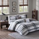 Full/Queen Plaid Comforter Set B03595844