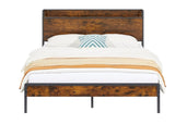 ZNTS Bed frame with charging station queen size,87.80'' L x 61.80'' W x 39.2'' H W1162123743