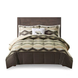 ZNTS King Down Alternative Comforter Set with Throw Pillow B035P148498