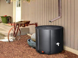 50 Gallon Folding Rain Barrel Water Collector Black 46386825