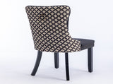 Classic Velvet Dinings, High-end Tufted Solid Wood Contemporary Velvet Upholstered Dining W1143P152034