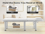 Professioanl Massage Table , Backrest Adjustable, Removable Headrest, Bottom Shelf Storage , Memory W1422P250588