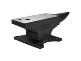 Single Horn Anvil,100Lbs Cast Steel Anvil, High Hardness Anvil, Four holes in the Base for Fixing, W2885P300080