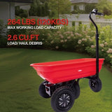 wheelbarrow electric Hassle-free assemble this utility cart's durable steel frame is easy to 91340980