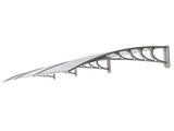 HT-300 x 100 Household Application Door & Window Rain Cover Eaves Transparent 59829794